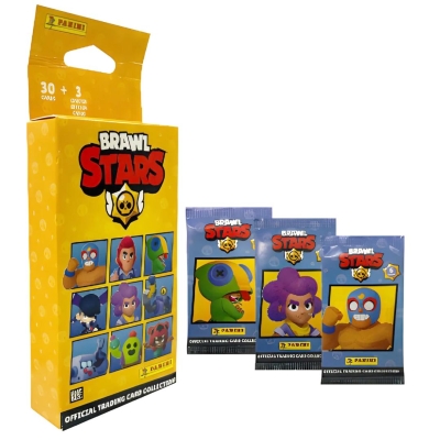 Panini Brawl Stars Blister 2025 Trading Card 30 Kart + 3 Limited