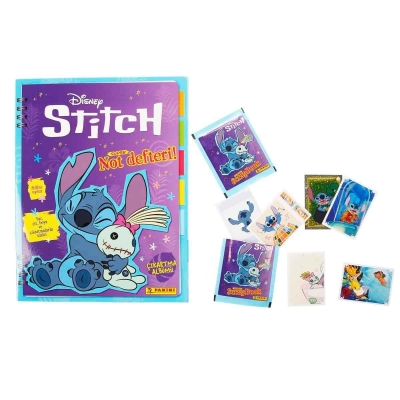 Panini Disney Stitch Çıkartma Albümü + 2 Paket Çıkartma