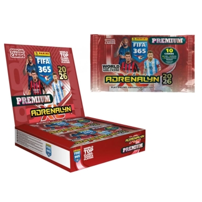 Panini FIFA 365 Adrenalyn XL 2026 Premium Kart 1 Paket 10 Kart