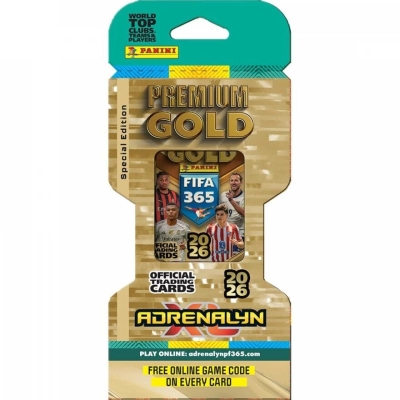 Panini FIFA 365 Adrenalyn XL 2026 Premium Gold Pack Blister