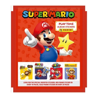 Panini Super Mario 1 Paket (5 Sticker)