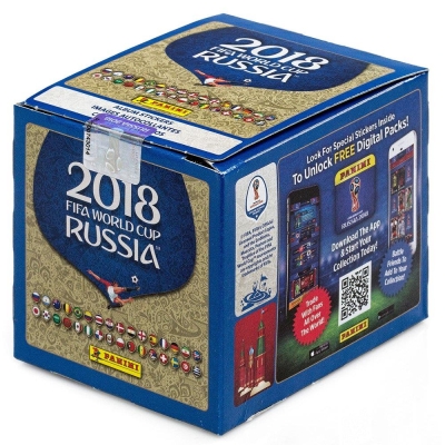 Panini World Cup Russia 2018 50 Packs Stickers