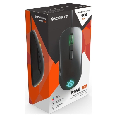 Pc Steelseries Rival 105 Gaming Mouse