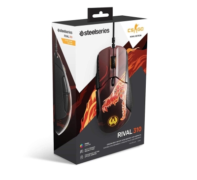 Pc Steelseries Rival 310 Cs:go Howl Edition Gaming Mouse