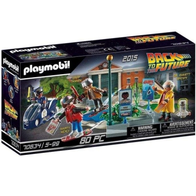 Playmobil Back to the Future Part II Hoverboard 80 Parça