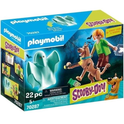 Playmobil Scooby-Doo Scooby & Shaggy with Ghost 22 Parça
