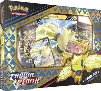 Pokemon Tcg Crown Zenith Regieleki V Collection Box