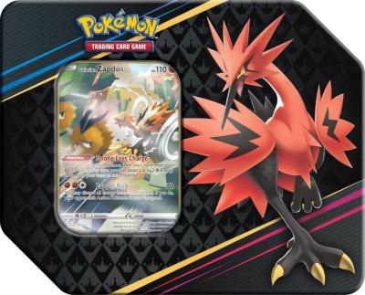 Pokemon Tcg Crown Zenith Tin Box Galarian Zapdos
