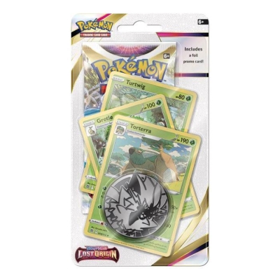 Pokemon Tcg Lost Origin Premium Checklane Booster Pack Torterra