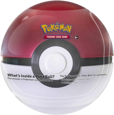 Pokemon Tcg Pokeball Tin Best of 2021 Poke Ball + 3 Booster Paket