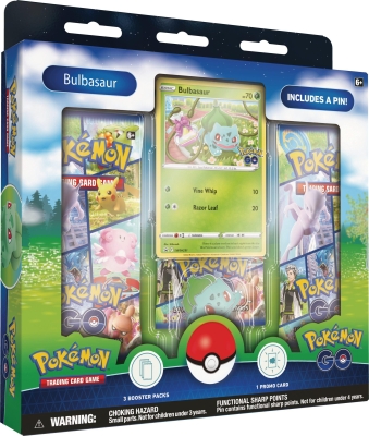 Pokemon Tcg Pokemon Go Pin Collection Box Bulbasaur