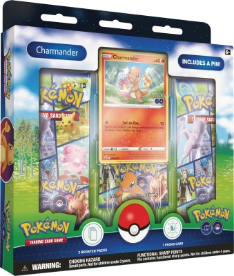 Pokemon Tcg Pokemon Go Pin Collection Box Charmander