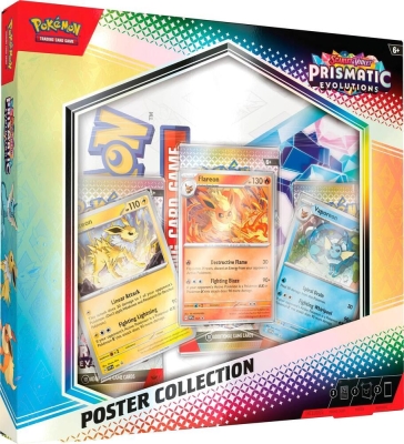 Pokemon Tcg Prismatic Evolutions Poster Collection Box ( Kişi Başı 2 Adet Limitlidir)