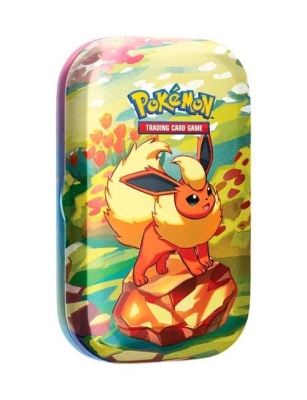 Pokemon Tcg Prismatic Evolutions Mini Tin Flareon