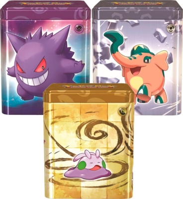 Pokemon Tcg Psychic, Metal, Dragon Stacking Tin 3'lü Set