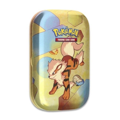 Pokemon Tcg Scarlet & Violet 151 Mini Tin Box Arcanine & Omanyte