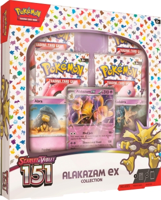 Pokemon Tcg Scarlet & Violet 151 Alakazam ex Collection Box