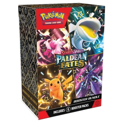 Pokemon Tcg Scarlet Violet Paldean Fates Booster Bundle