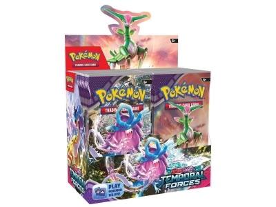 Pokemon Tcg Scarlet Violet Temporal Forces Booster Box-36 Paket
