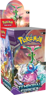 Pokemon Tcg Scarlet Violet Temporal Forces Box-18 Paket
