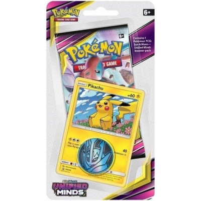 Pokemon Tcg: Sun & Moon Checklane Booster Pack Pikachu Kart Seti 10'lu (orjinal Ürün)