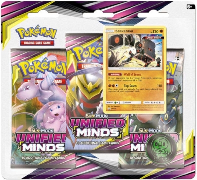 Pokemon Tcg: Sun & Moon Unified Minds Stakataka Kart Seti 30'lu (orjinal Ürün)