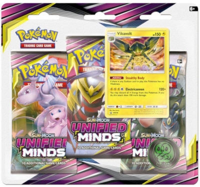 Pokemon Tcg: Sun & Moon Unified Minds Vikavolt Kart Seti 30'lu (orjinal Ürün)