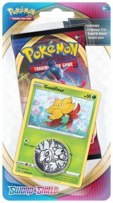 Pokemon Tcg: Sword & Shield Checklane Booster Pack Gossifleur Kart Seti 10'lu (orjinal Ürün)