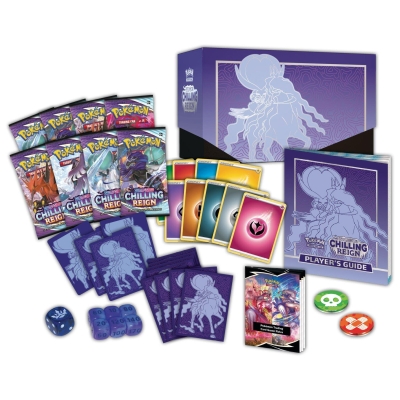 Pokemon Tcg Sword & Shield Chilling Reign Elite Trainer Box - Shadow Rider Calyrex