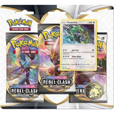 Pokemon Tcg: Sword & Shield Rebel Clash Rayquaza Kart Seti 30'lu (orjinal Ürün)