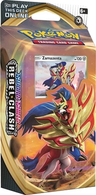 Pokemon Tcg Sword & Shield Rebel Clash Zamazenta 60li Theme Deck