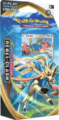 Pokemon Tcg Sword & Shield Rebel Clash Zacian 60li Orjinal Kartlar
