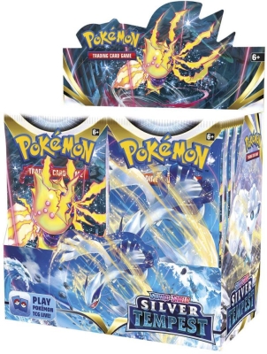Pokemon Tcg: Sword & Shield Silver Tempest Booster Box-36 Paket Orjinal Jelatinde