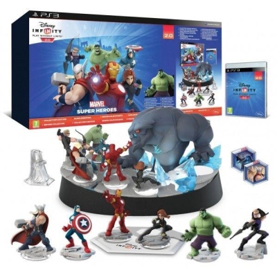 Ps3 Disney Infinity 2.0 Marvel Avengers Collector Starter Pack