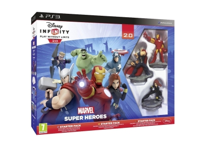 Ps3 Disney Infinity 2.0 Marvel Super Heroes Avengers Starter Pack