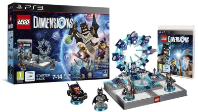 Ps3 Lego Dimensions Starter Pack Oyun + Karakterler Mevcut