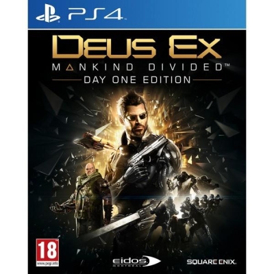 Ps4 Deus Ex Mankind Divided Day One Edition Metal Kutu
