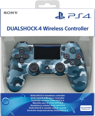Ps4 Dualshock 4 V2 Mavi Kamuflaj Wireless Controller Kol