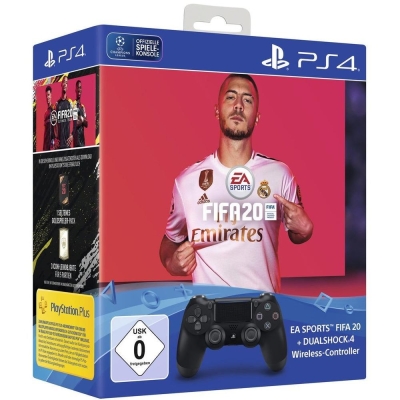 Ps4 Fifa 2020 Oyun & Ps4 Dualshock Kumanda Siyah V2 (eurasia Garantili)