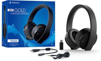 Ps4 Gold Wireless Headset Kulaklik