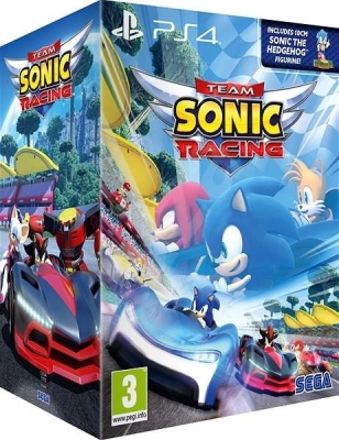 Ps4 Team Sonic Racing Special Edition Figürlü