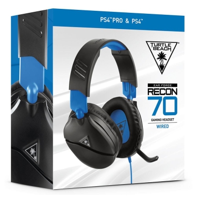Ps4 Turtle Beach Recon 70 Kablolu Kulaklik Siyah-Mavi