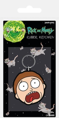 Rick And Morty Morty Face - Lisansli Anahtarlık