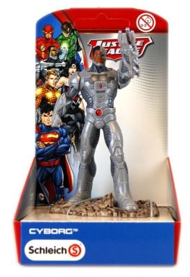 Schleich Justice League Cyborg Figürü