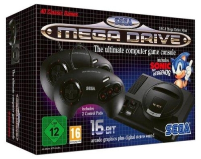 Sega Mega Drive Mini Konsol 40 Oyunlu