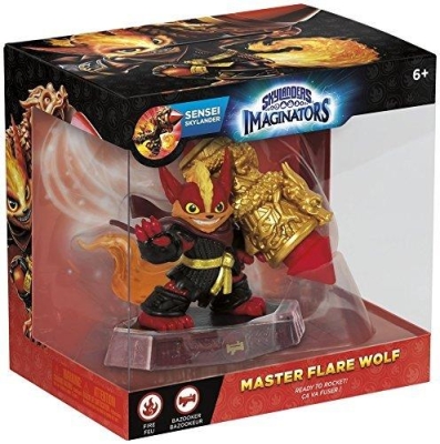 Skylanders Imaginators Sensei Master Flare Wolf Figürü