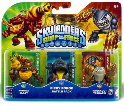 Skylanders Swap Force Fiery Forge Battle Pack Figür