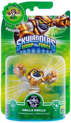 Skylanders Swap Force Grilla Drilla Figürü