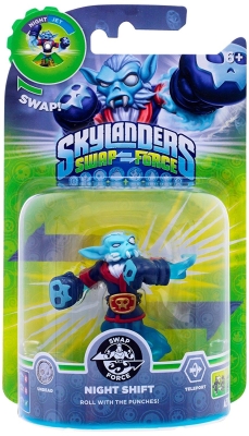 Skylanders Swap Force Night Shift Figürü