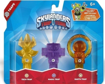 Skylanders Trap Team 3lu Tuzak Tech + Magic + Earth